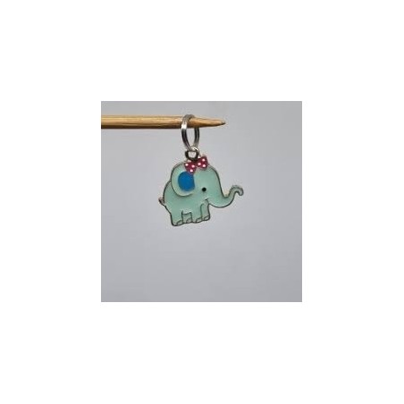 Elefant, mintgrøn