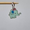 Elefant, mintgrøn